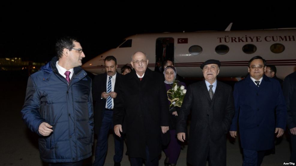 Türkiyə Böyük Millət Məclisinin sədri Azərbaycana gəlib