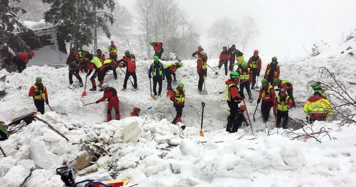 İtaliyada qar uçqunu altında qalmış hoteldə ölənlərin sayı 29-a çatıb
