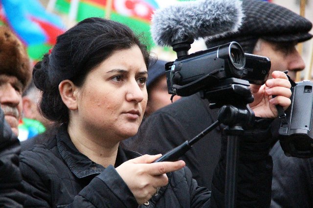Jurnalist İzolda Ağayeva Baş Prokurorluqda dindirilib