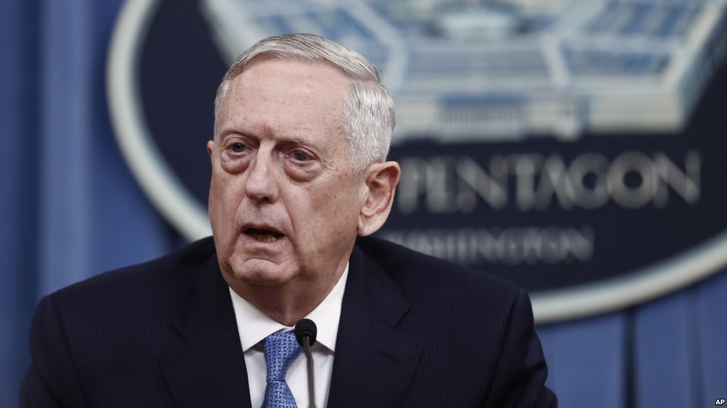 Cim Mattis: Amerika Suriyada hərbi əməliyyatları istisna etmir