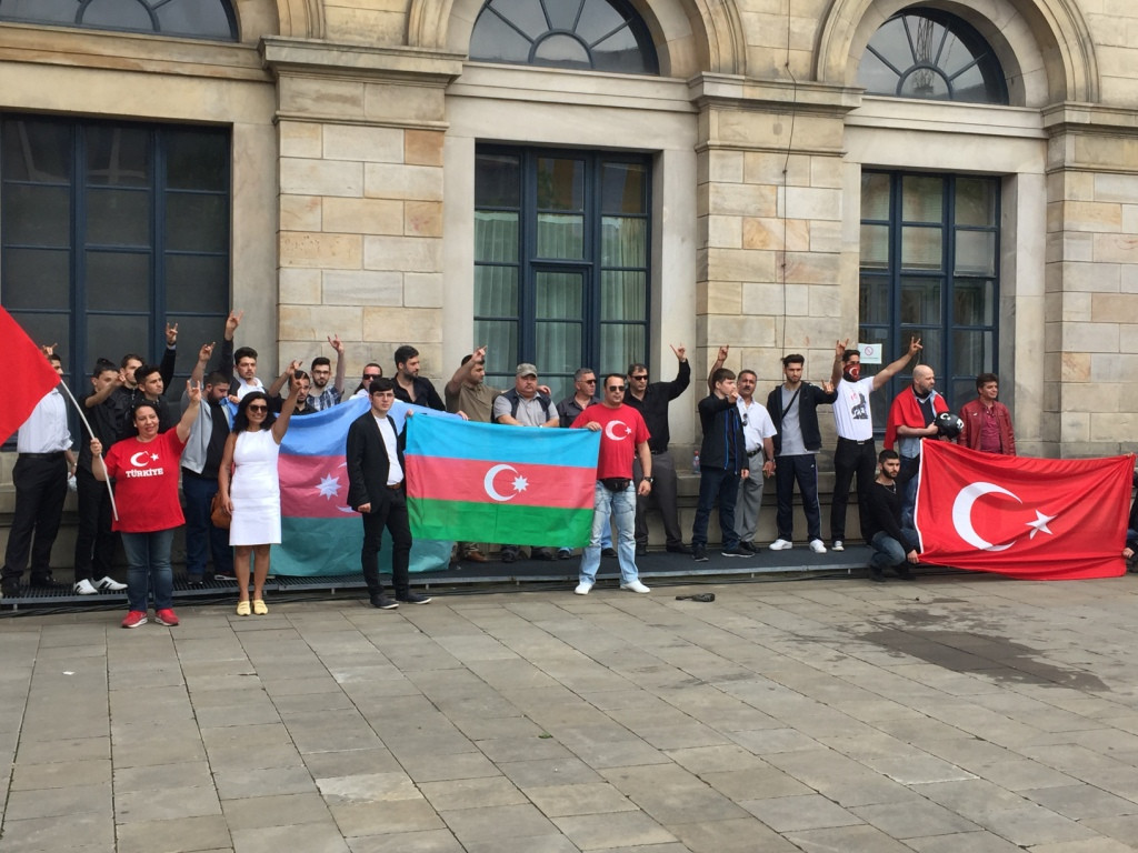 Münhendə Alxanlı hadisəsi ilə bağlı etiraz aksiyası keçirilib