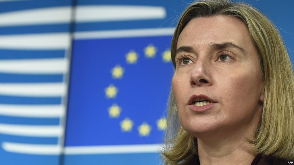 Mogherini Ukraynadakı vəziyyətin "kəskin pisləşməsi" barədə xəbərdarlıq edir