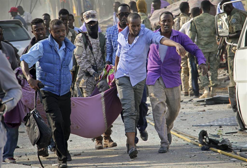 Somalidə baş vermiş terror qurbanlarının sayı 267 nəfərə çatıb