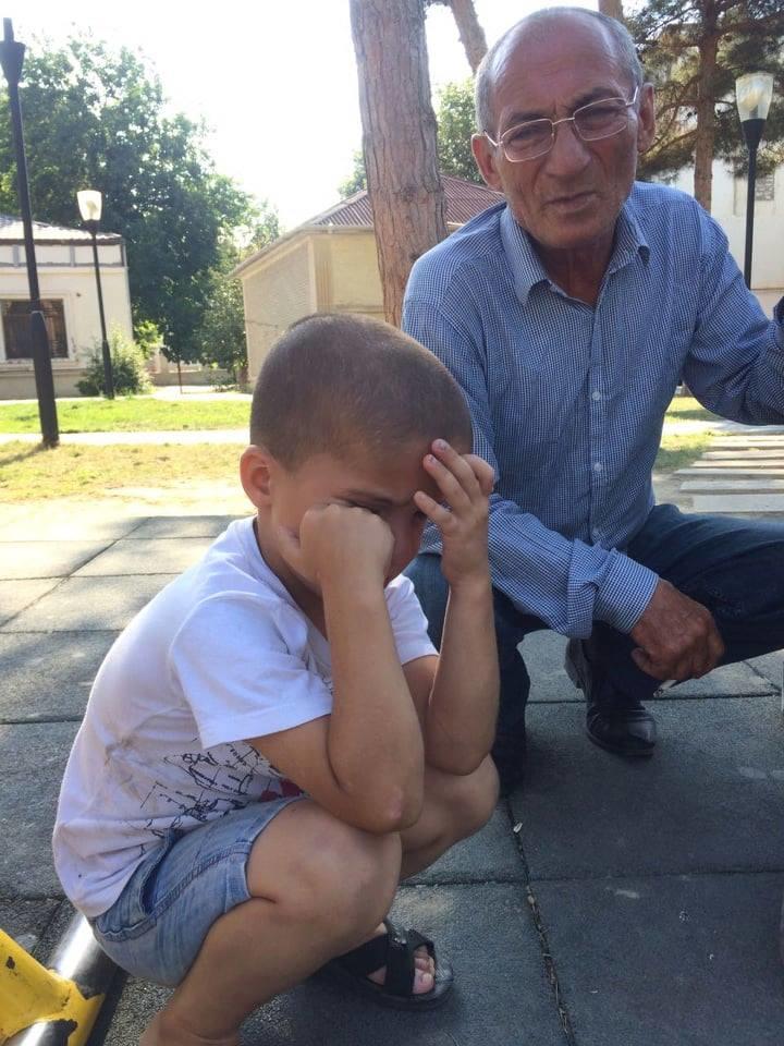 Xocalı əlili 4 uşağı ilə görün harda yaşayır... – Foto
