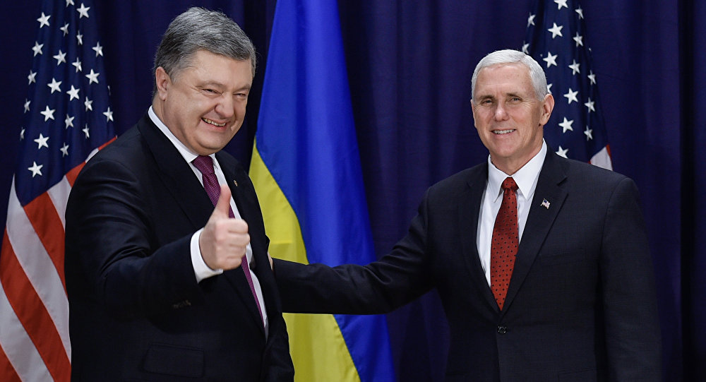 Pence-dən Poroshenko-ya Krım dəstəyi