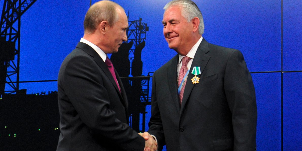 Tillerson Putinlə görüşüb