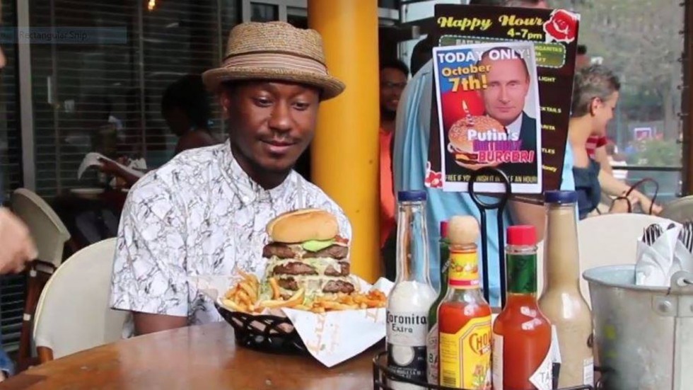 Putinin "yubiley burgeri" yalan çıxdı