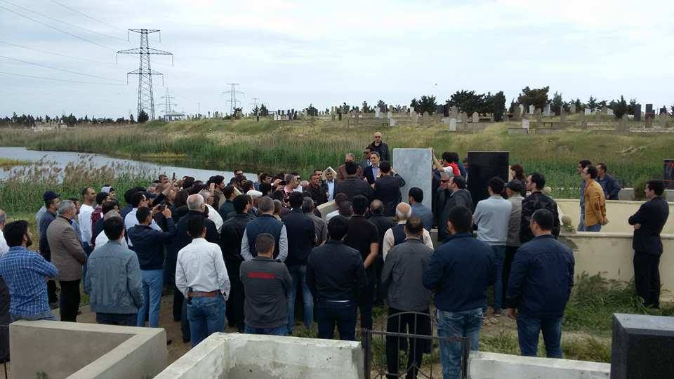 Mehman Qələndərovun "7 mərasimi" keçirilib [Foto-video]