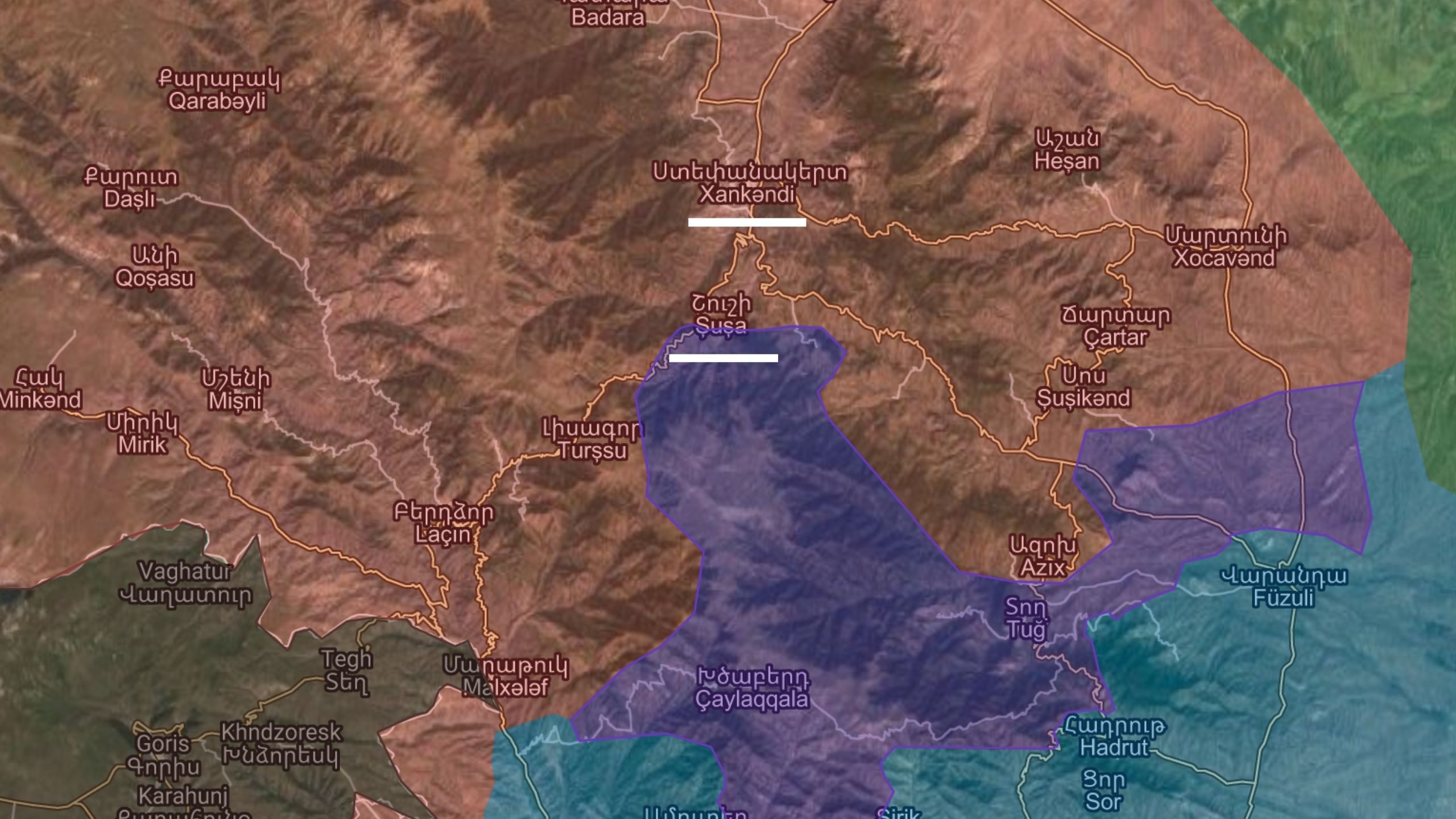 Azərbaycan Ordusu Şuşa və Xankəndinə nə qədər yaxındır?