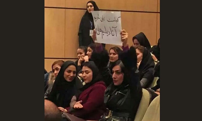 İranda azərbaycanlı qadın fəal saxlanılıb