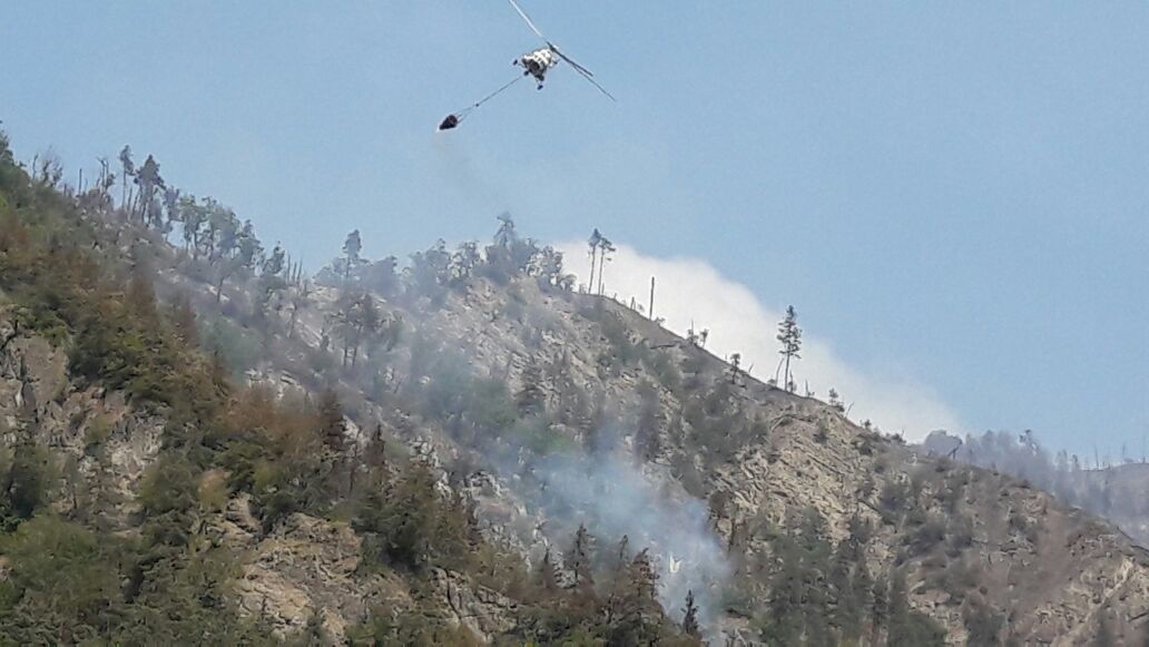 Qəbələdə meşə yanğınları davam edir