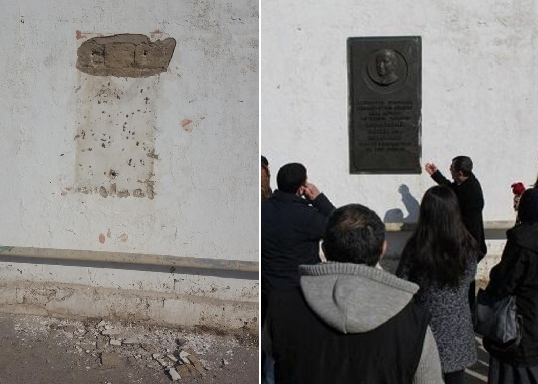 Rəsulzadənin barelyefini oğurlayanlar saxlanılıb