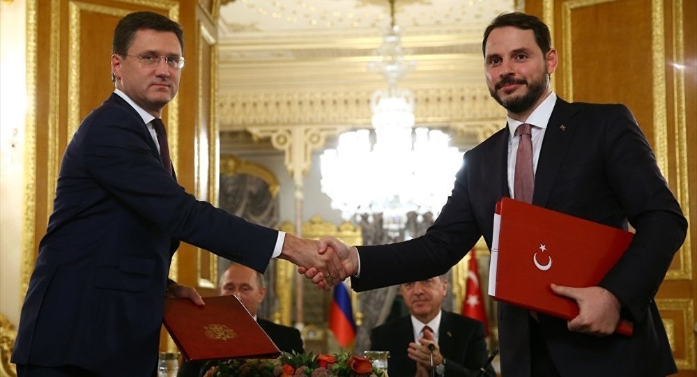 Türkiyə ilə Rusiya arasında "Türk axını" layihəsi imzalanıb - Fotolar