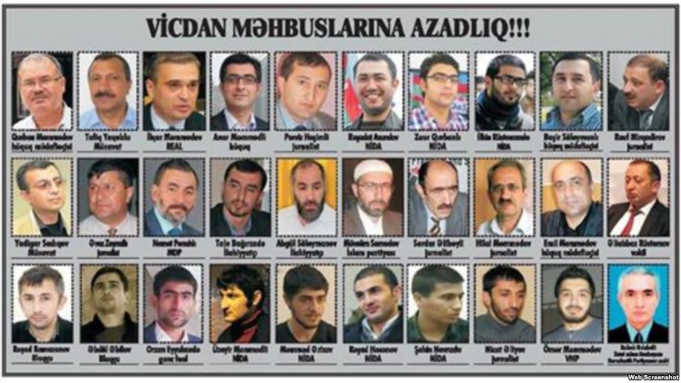 Vaşinqtonda Azərbaycandakı siyasi məhbuslara dəstək tədbiri keçirilib