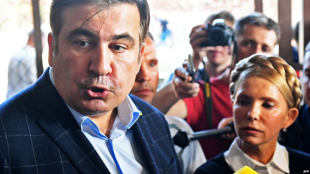 Saakashvili və tərəfdarları Ukrayna sərhədini keçiblər [Foto-video]