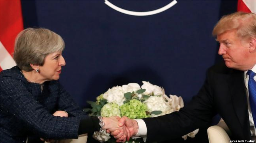 Trump və May: Suriyalıların əzablarına səbəb Suriya və Rusiyadır