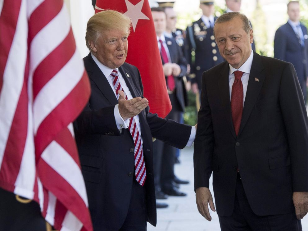 Erdoğan Trump-dan "50 faiz məmnundur"