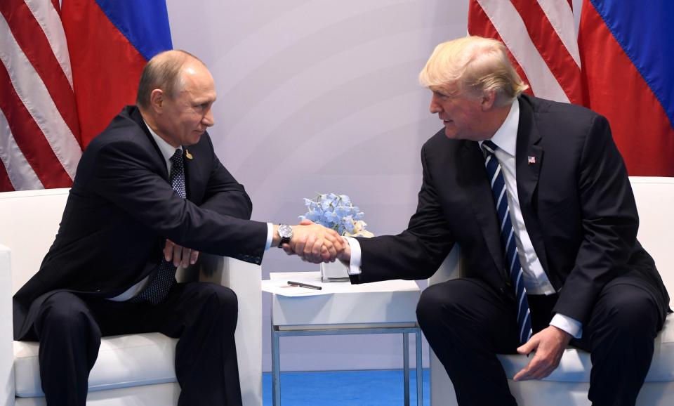 Trumpla Putin Almaniyada gizli də görüşüblər