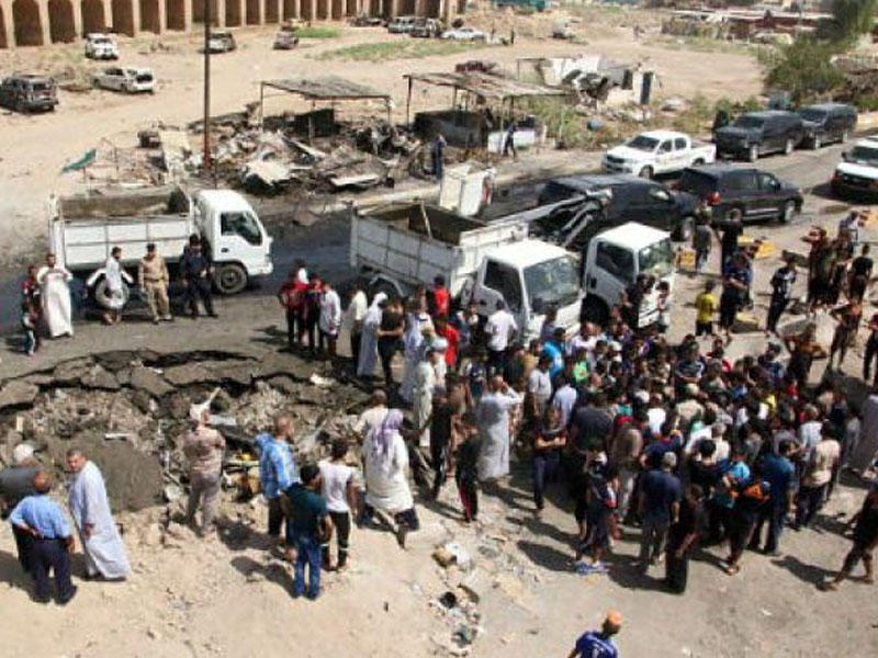 Bağdadda qaçqın düşərgəsində partlayış törədilib: 14 nəfər ölüb, 15 nəfər yaralanıb