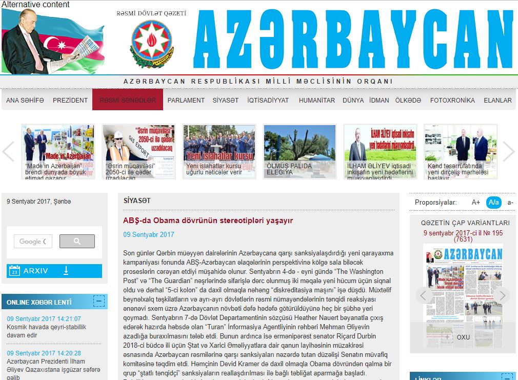 Azərbaycan ABŞ-ı hədələdi: "ABŞ-a bu lazımdır?!"