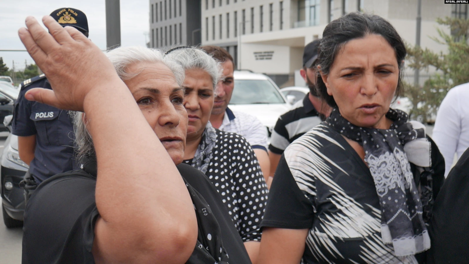"Tərtər işi"ndə həbs olunanların yaxınları yenidən aksiya keçiriblər