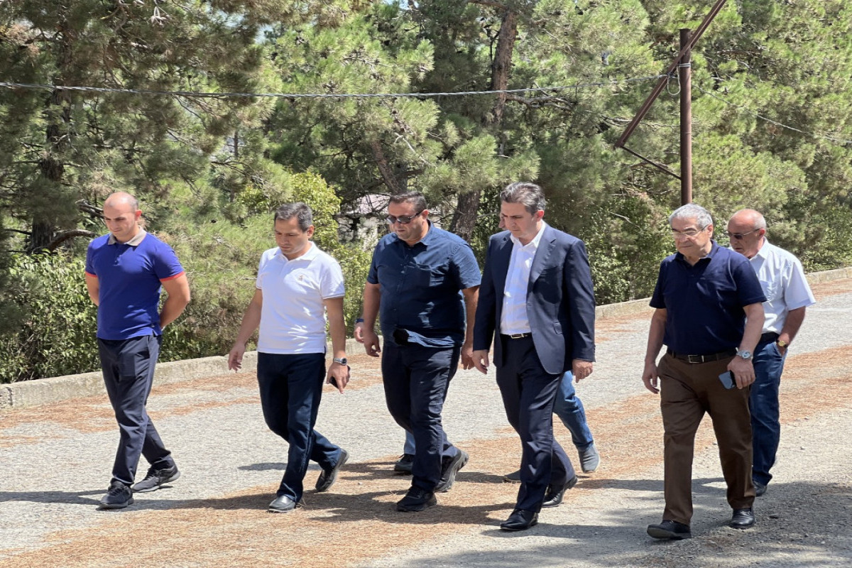 Azərbaycanlı mütəxəssislər Sərsəng su anbarında olublar