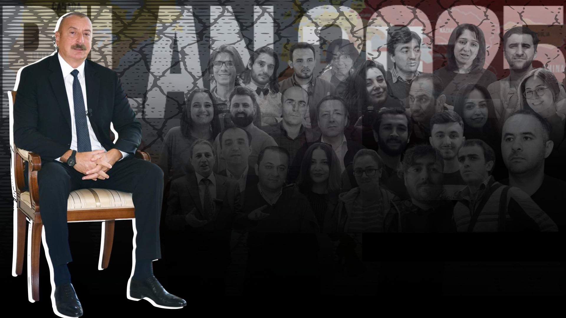 RSF-nin illik hesabatı: Azərbaycanda həbsdə olan 25 jurnalistdən 20-si son bir ildə saxlanılıb