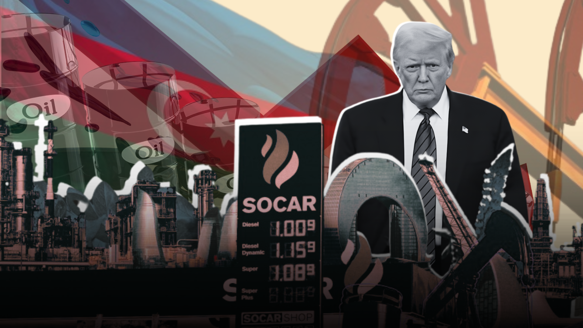 Tramp nefti ucuzlaşdırmaq istəyir: 1 dollarlıq eniş ARDNF-nin gəlirlərini 100 milyon dollar azalda bilər