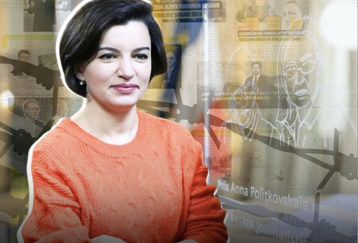 Sevinc Vaqifqızı nüfuzlu Anna Politkovskaya–Arman Soldin adına Jurnalistikada Cəsarət Mükafatının qalibi elan edilib