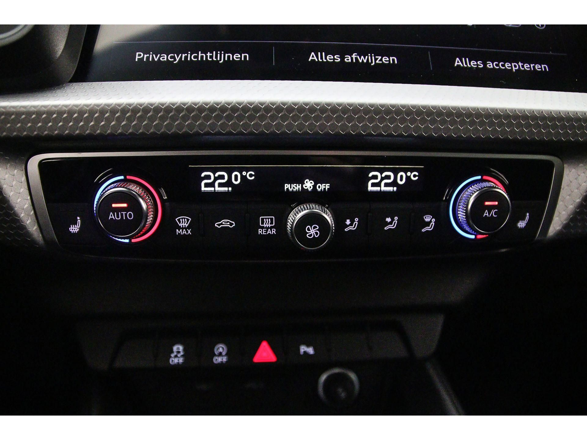 Automatische airconditioning met twee zones