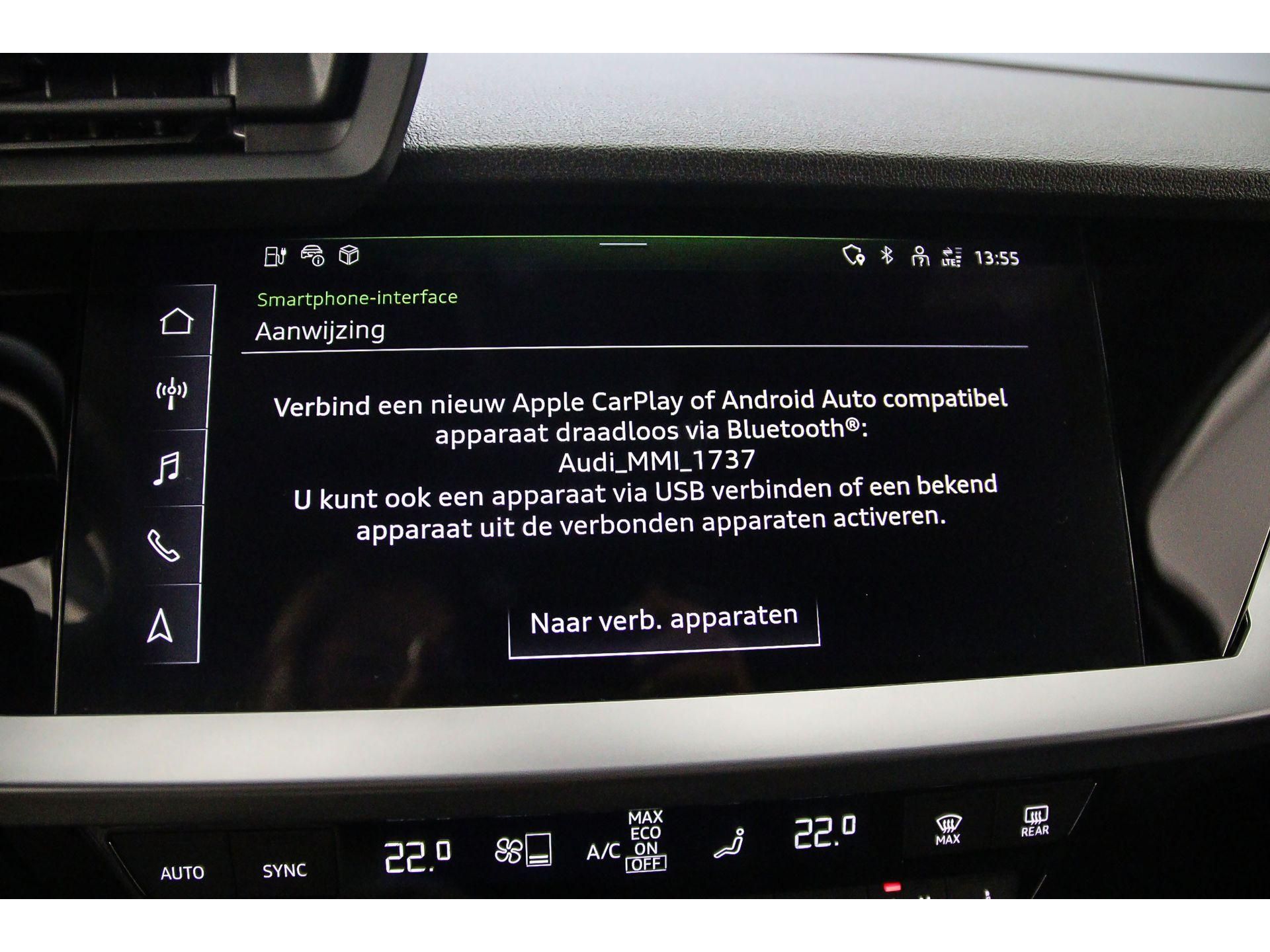 Audi smartphone interface