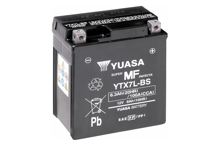 Yuasa YTX7L-BS (Dry) Motoraccu