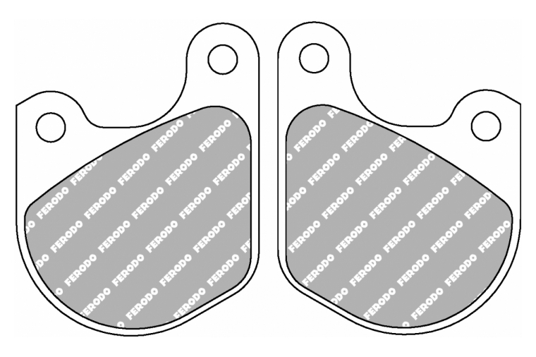 FDB333P BRAKE PADS ORGANIC