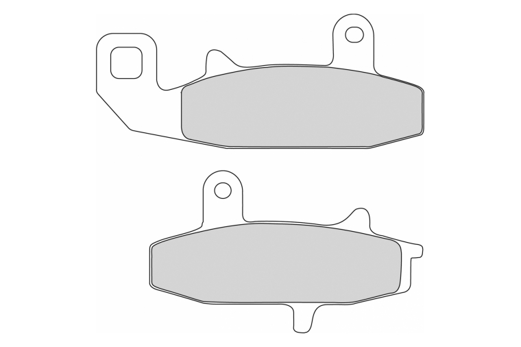 FDB606P BRAKE PADS ORGANIC