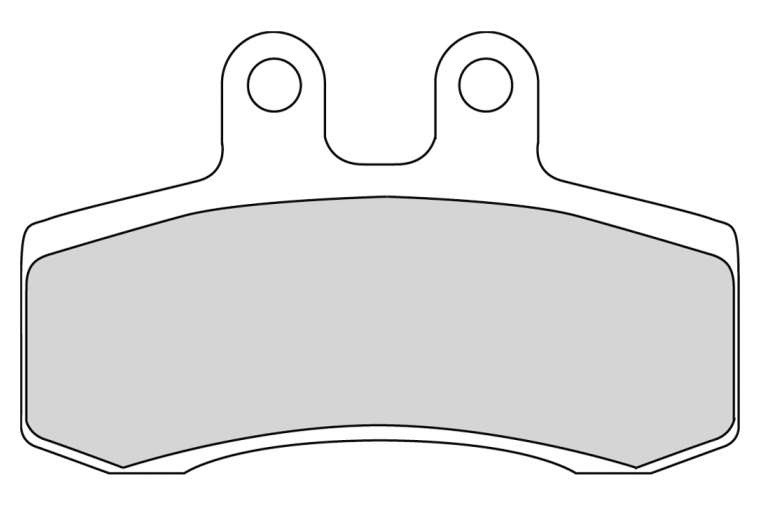 FDB782P BRAKE PADS ORGANIC