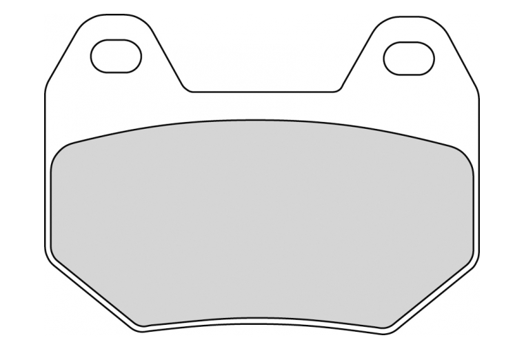 FDB2102P BRAKE PADS ORGANIC