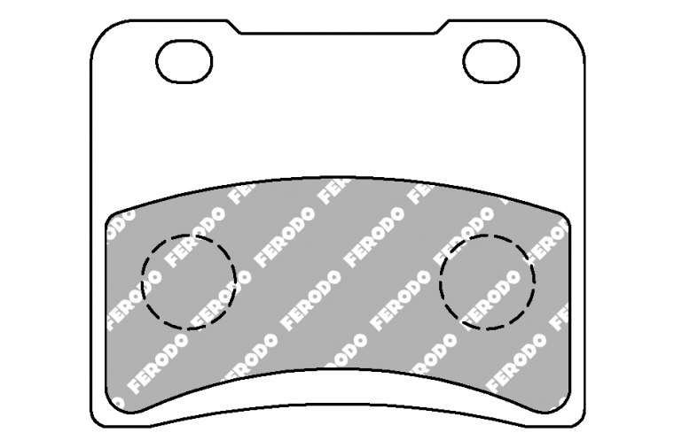 FDB390P BRAKE PADS ORGANIC