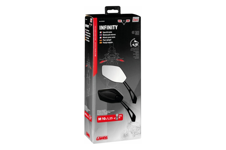 INFINITY, PAIR OF REARVIEW MIRRORS