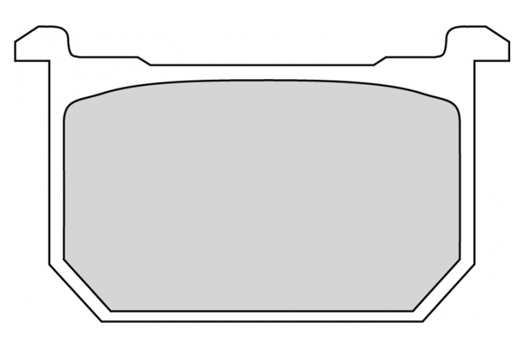 FDB299P BRAKE PADS ORGANIC