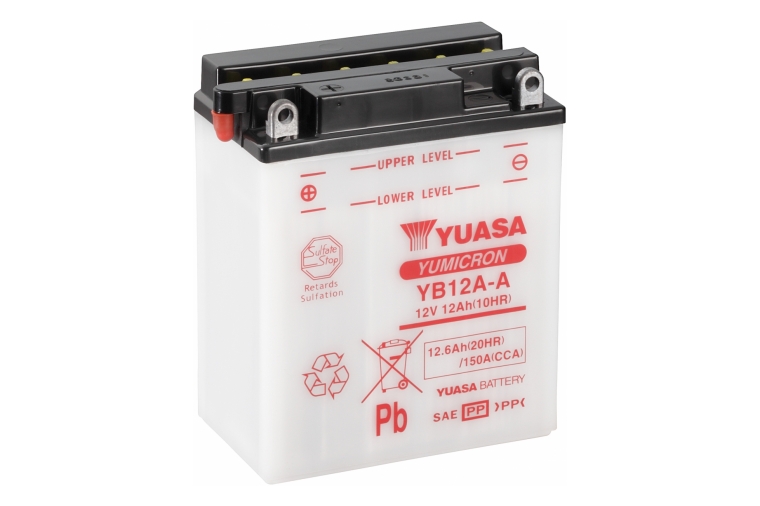 Yuasa YB12A-A Motor Accu