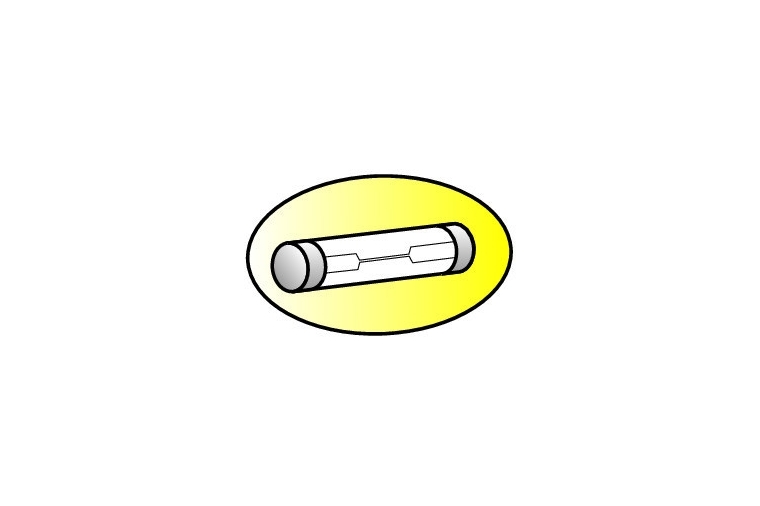 NYLON IN-LINE FUSE HOLDER GLASS TUBE FUSE