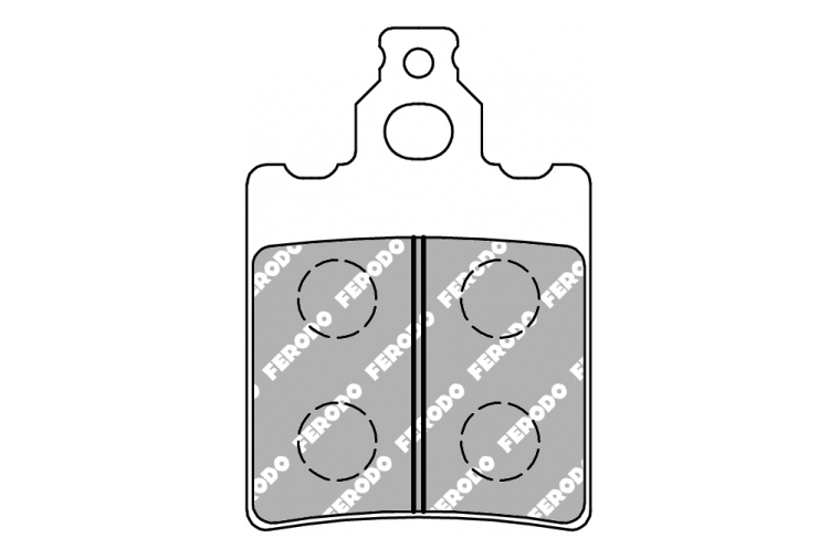 FDB624AG BRAKE PADS ORGANIC