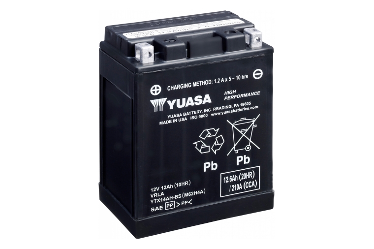 Yuasa YTX 14AH-BS Motoraccu