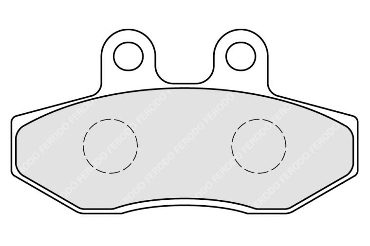 FDB2224P BRAKE PADS ORGANIC
