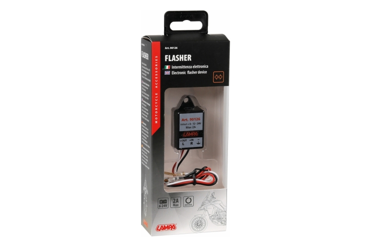 ELECTRONIC FLASHER DEVICE LED INDICATORS