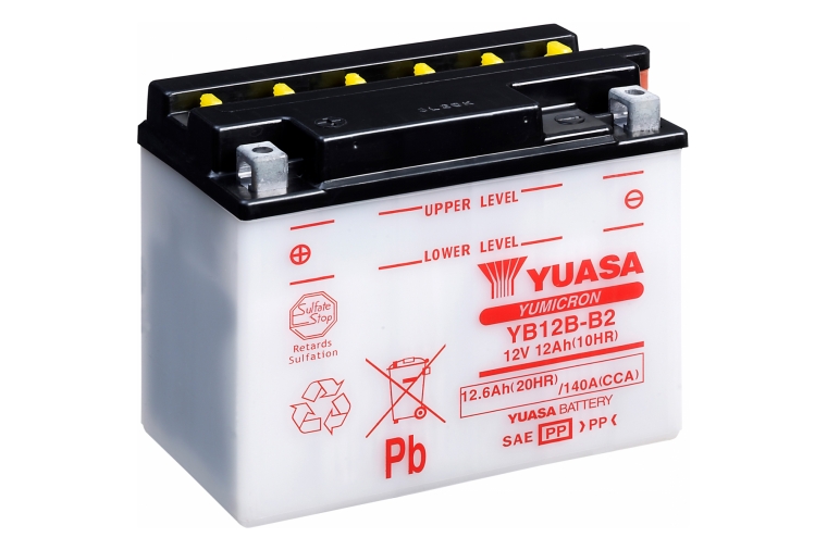 Yuasa YB12B-B2 Motor Accu