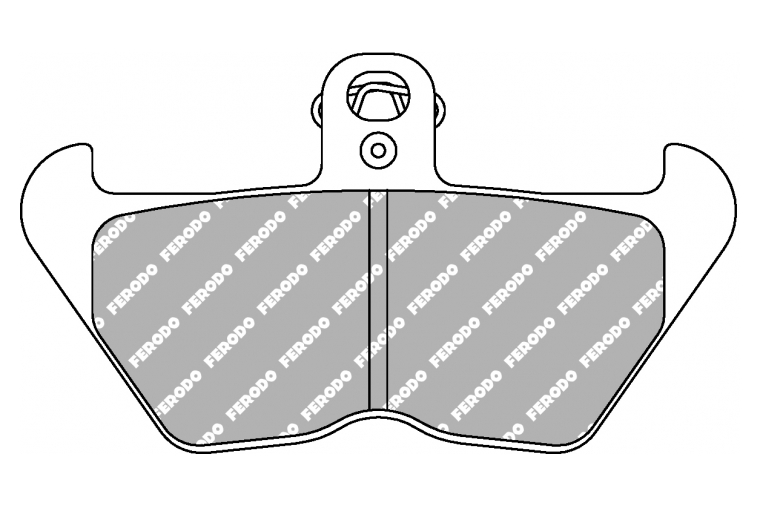 FDB2050P BRAKE PADS ORGANIC
