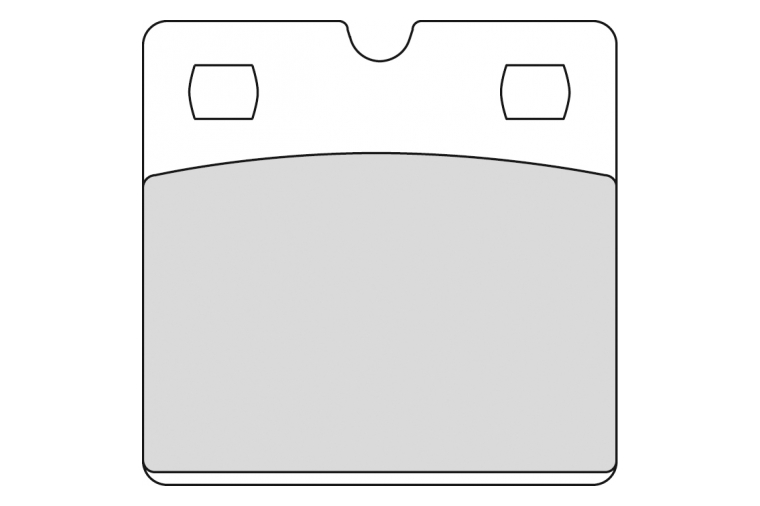 FDB204P BRAKE PADS ORGANIC
