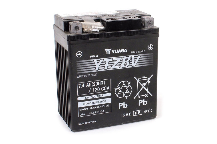 Yuasa YTZ8V (wet) Motoraccu