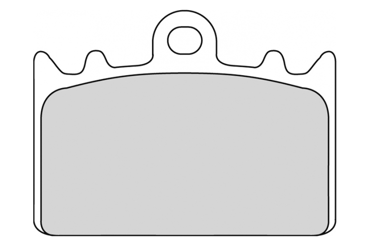 FDB741P BRAKE PADS ORGANIC